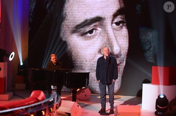 Exclusif - Didier Barbelivien lors de l'enregistrement de l'émission "Vivement dimanche" au studio Rive Gauche, présentée par M. Drucker avec une diffusion sur France 3 le 1er février 2026. © Guillaume Gaffiot/Bestimage