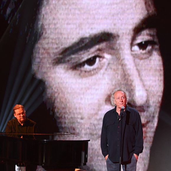 Exclusif - Didier Barbelivien lors de l'enregistrement de l'émission "Vivement dimanche" au studio Rive Gauche, présentée par M. Drucker avec une diffusion sur France 3 le 1er février 2026. © Guillaume Gaffiot/Bestimage