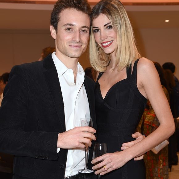 Hugo Clément et sa compagne Alexandra Rosenfeld (Miss France 2006 et Miss Europe 2006) - Dîner de gala au profit de l'association "Maïsha Africa" de Sonia Rolland, qui vient en aide aux enfants du Rwanda, au Pavillon Gabriel, à Paris, France, le 17 décembre 2018.  © Gorassini-Moreau/Bestimage