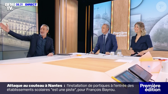 Extrait de l'émission "Première édition", sur BFMTV