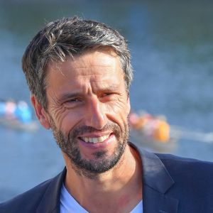 Tony Estanguet Célébration des JO Paris 2024 un an après dévoilement du projet du Monument des Championnes et des Champions samedi 26 juillet 2025 Pont Saint Louis Paris © Alexanfre Fay / Pixplanete / Bestimage