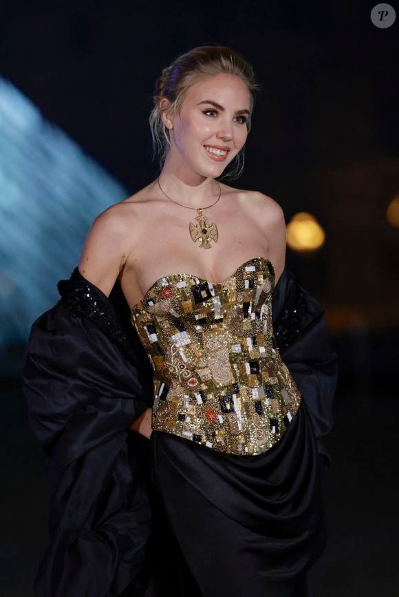 Princess (Princesse) Maria Carolina de Bourbon des Deux-Siciles, – Arrivées au Grand Dîner du Louvre 2026 à Paris pendant la fashion week Prêt à Porter femme automne/hiver 2026-2027 (PFW)
 © Olivier Borde / Bestimage