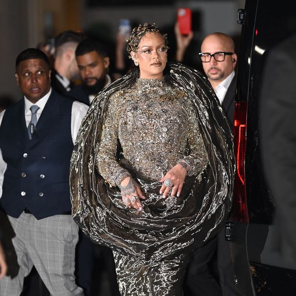 Rihanna au Met Gala 2026 à New York le 4 mai 2026. Pierre Perusseau / Bestimage