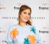 Léa Salamé lors de la présentation des journalistes et chroniqueurs de France Télévisions pour les Jeux Olympiques 2024 au musée de l'Homme à Paris, le 11 juin 2024.
© Pierre Perusseau / Bestimage