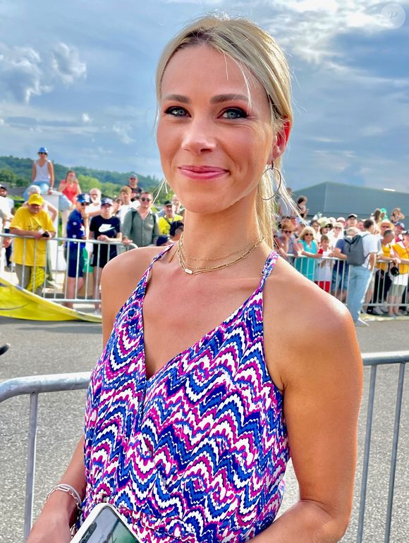 Marion Rousse - Les célébrités au village lors de la 15ème étape du Tour de France 2024 au Plateau de Beille, France, le 14 juillet 2024. © Fabien Faure/Bestimage
