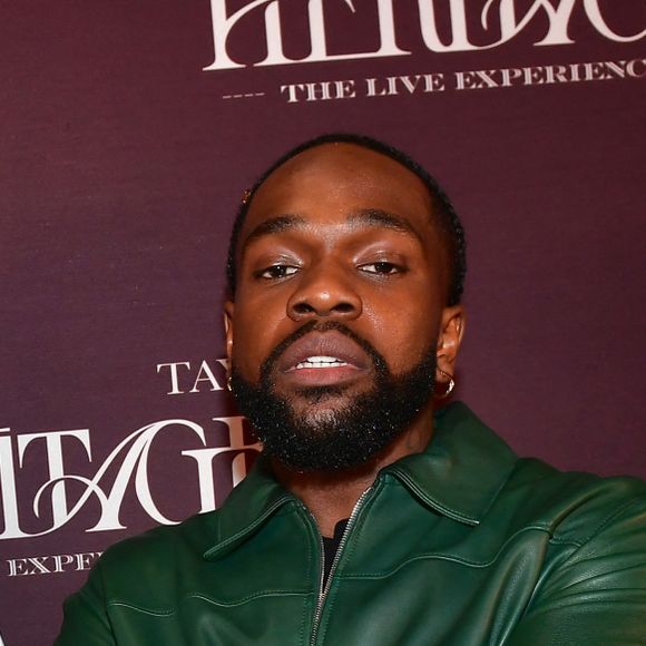 Tayc à l'Accor Arena Paris Bercy à Paris, le 15 février 2024. 

Photo : Veeren / Bestimage