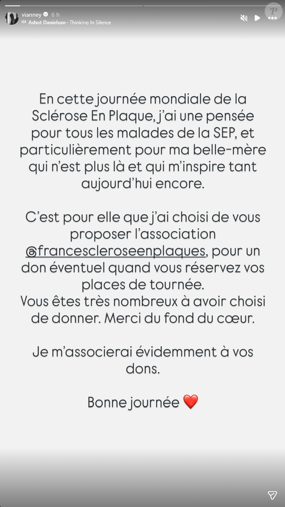 Vianney - 30 mai 2026 - Instagram