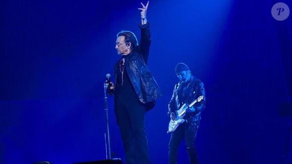 Bono avait encensé The Alarm par le passé 

Bono - Scènes à l'intérieur du bar payant en libre-service et des suites alors que U2 monte sur scène pour le tout premier spectacle à l'intérieur de Sphere à Las Vegas, aux États-Unis, le 30 septembre 2023. Photo by Brian Prahl/Splash News/ABACAPRESS.COM