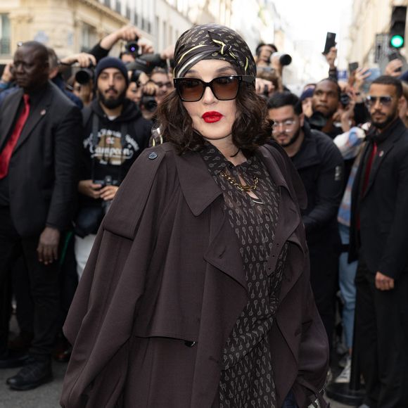 Isabelle Adjani au défilé Lacoste prêt à porter printemps / été 2025 lors de la fashion week à Paris le 1er octobre 2024.
© Jeremy Melloul / Bestimage