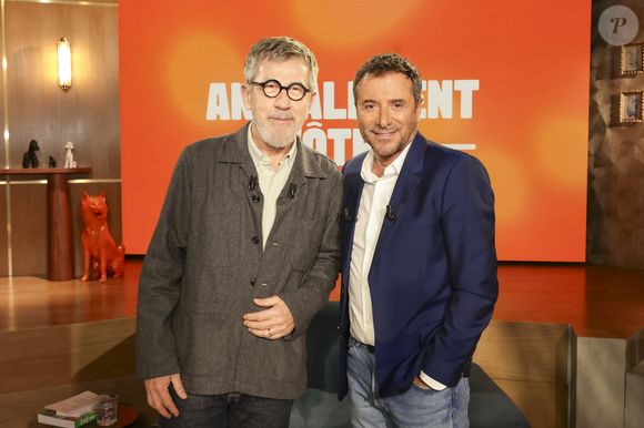 A l'occasion donc de leur passage dans l'émission

Exclusif - Jamy Gourmaud et Bernard Montiel sur plateau de l'émission "Animalement Vôtre" présentée par B.Montiel et diffusée le 4 janvier 2026 sur France 3, à Paris, France, le 3 décembre 2025. © Jack Tribeca/Bestimage