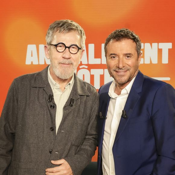 A l'occasion donc de leur passage dans l'émission

Exclusif - Jamy Gourmaud et Bernard Montiel sur plateau de l'émission "Animalement Vôtre" présentée par B.Montiel et diffusée le 4 janvier 2026 sur France 3, à Paris, France, le 3 décembre 2025. © Jack Tribeca/Bestimage