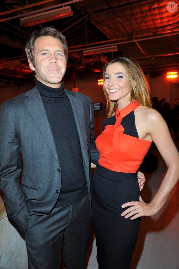 Le Prince Emmanuel-Philibert de Savoie et la princesse de Savoie Clotilde Courau - Soiree "Make Up For Ever" au Palais de Tokyo a Paris le 31 Janvier 2013. AGENCE / BESTIMAGE