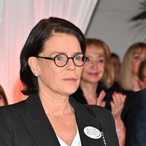 Stéphanie de Monaco durant les 30 ans de l'association Ecoute Cancer Réconfort au Yacht Club de Monaco, le 29 novembre 2022.

Photo : Bruno Bebert / Bestimage