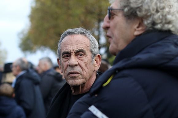 Thierry Ardisson lors d'une marche contre l'antisémitisme à Paris, le 12 novembre 2023 © Stéphane Lemouton / Bestimage