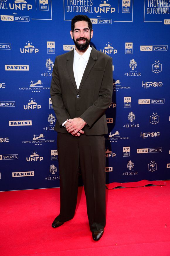 Nikola Karabatic ( hetball ) - Photocall de la 33ème édition des Trophées UNFP du Football au Pavillon Gabriel à Paris le 11 mai 2025.
