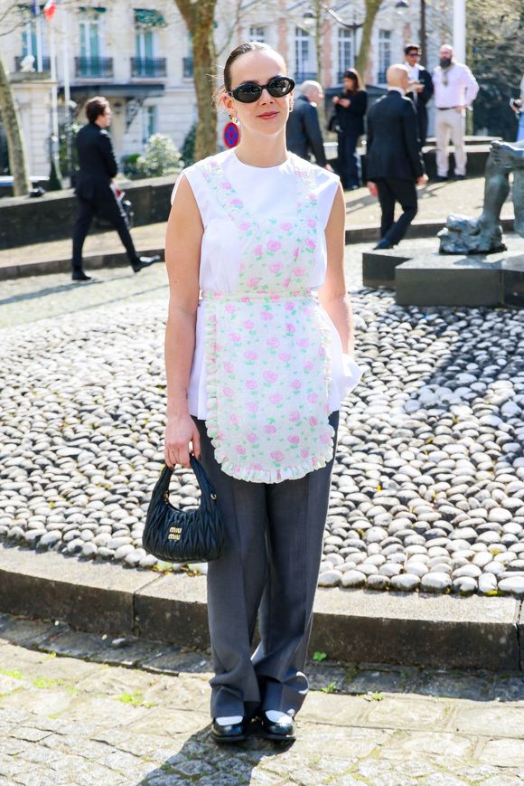 Pauline Ducruet aux arrivées au défilé Miu Miu Collection Femme Prêt-à-Porter Automne/Hiver 2026-2027 lors de la Fashion Week de Paris (PFW) au palais d'lena conseil Economique, social et environnemental, à Paris, France, le 10 mars 2026. © Denis Guignebourg/Bestimage