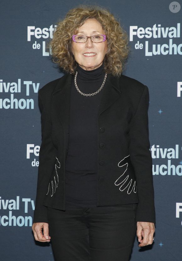 Mireille Dumas lors de la 24ème édition du festival TV de Luchon le 8 février 2022. © Christophe Aubert / Bestimage