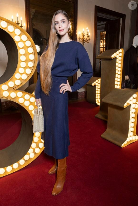 Victoria Dauberville - Photocall pour les 130 ans de Berluti lors de la fashion week à Paris le 22 janvier 2025. © Olivier Borde /Bestimage