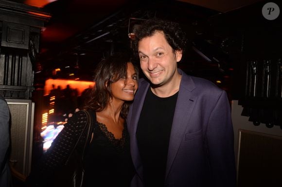 Eric Antoine et Karine Le Marchand - Les célébrités posent lors de l'After Party du film Alad'2 au Club Haussman à Paris le 21 septembre 2018.
© Rachid Bellak/Bestimage