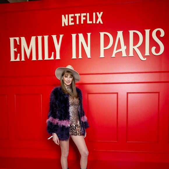 Frédérique Bel lors de la première de la série "Emily in Paris" saison 5 au Grand Rex à Paris le 15 décembre 2025.

© Pierre Perusseau / Bestimage