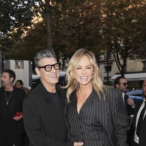 Marc Lavoine et sa compagne Adriana Karembeu arrivant au "Concerto pour la Paix" organisé par Omar Harfouch au Théâtre des Champs Élysées à Paris, France, le 18 Septembre 2024. 
© Perusseau / Tribeca / Bestimage