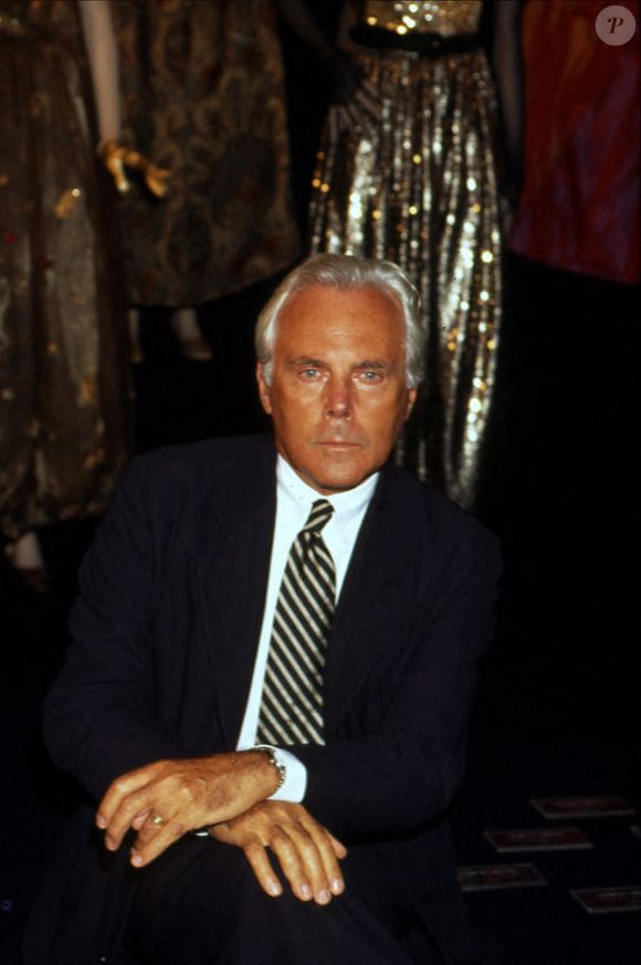 Le célèbre couturier était âgé de 91 ans. 

Giorgio Armani à Florence en 1990. © Torrini / Giacominofoto/ABACAPRESS.COM