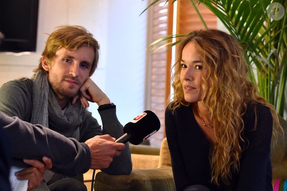 Exclusif - Philippe Lacheau et sa compagne Elodie Fontan - Avant-première du film "Baby Sitting 2" à Nice le 20 octobre 2015.  Bruno Bebert / Bestimage