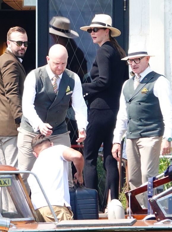 Karlie Kloss arrive à Venise pour assister au mariage de Jeff Bezos et Lauren Sanchez (26 - 28 juin 2025), le 26 juin 2025.Backgrid UK/ Bestimage