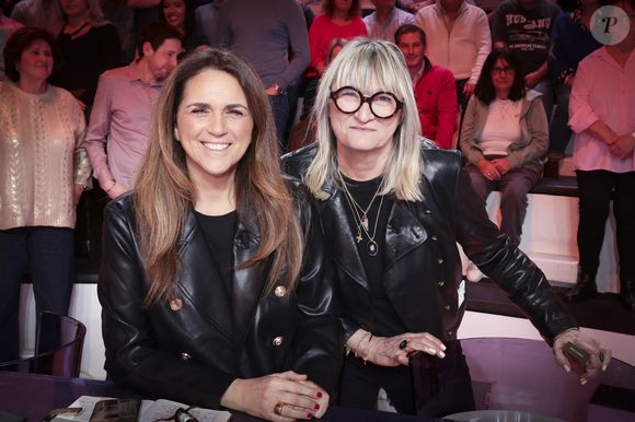 Exclusif - Valérie Benaim, Christine Bravo, sur le plateau de "Tout Beau, Tout N9uf - TBT9" présentée par C.Hanouna, et diffusée en direct sur W9, Paris, France, le 26 janvier 2026. © Jack Tribeca / Bestimage