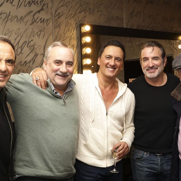 Exclusif - Nikos Aliagas, Antoine Duléry, Jean Dujardin, Dany Brillant, Claude Lelouch - Célébrités au concert de Dany Brillant à l'Olympia à Paris le 15 février 2026. Après 3 ans d'absence en live Dany est à nouveau sur scène pour un show " BEST OF TOUR " de ses plus grands titres ! En passant du jazz de Saint-Germain, à la dolce vita de Rome sans oublier Cuba et sa salsa entêtante ! Un show explosif et unique a ne pas rater. Après son passage à la salle Pleyel à Paris (Complet), il était de nouveau en concert à Paris, le dimanche 15 février à l'Olympia (Complet). Actuellement en tournée en France. © Jack Tribeca/Bestimage