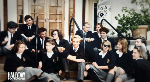 Hallyday par David, documentaire M6 - capture d'écran