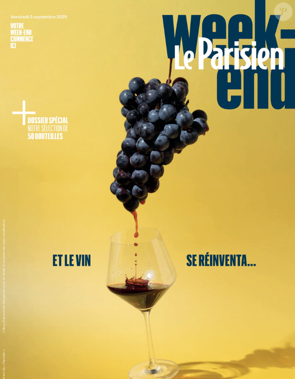 Couverture "Le Parisien Week-End" du 5 septembre 2025.