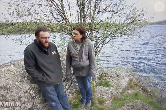 Anthony et Evelyne dans "L'amour est dans le pré"