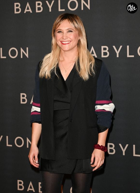 Bérengère Krief à la première du film "Babylon" au cinéma Le Grand Rex à Paris, France, le 14 janvier 2023. © Coadic Guirec/Bestimage