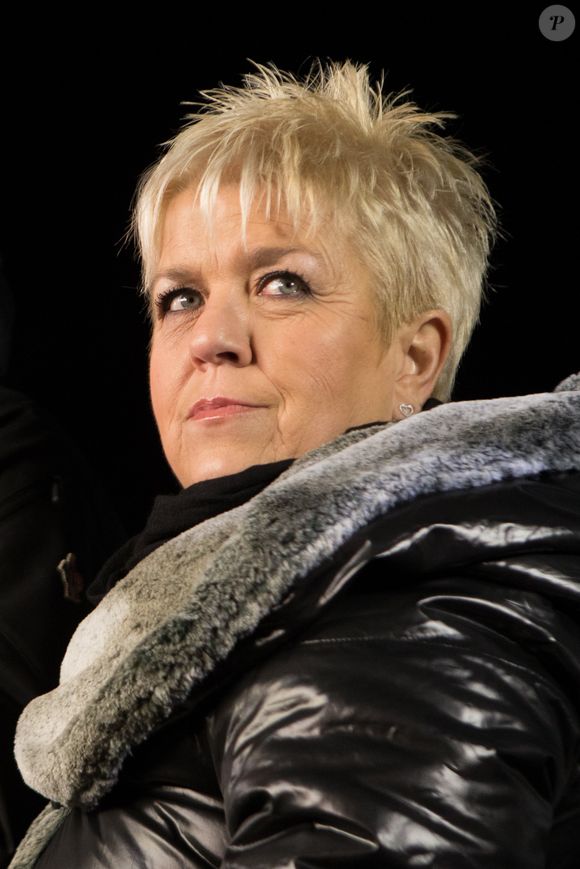 Exclusif - Mimie Mathy à l'enregistrement de l'émission "Toute la musique qu'on aime", le 31 décembre 2013.

Photo : Cyril Moreau / Bestimage