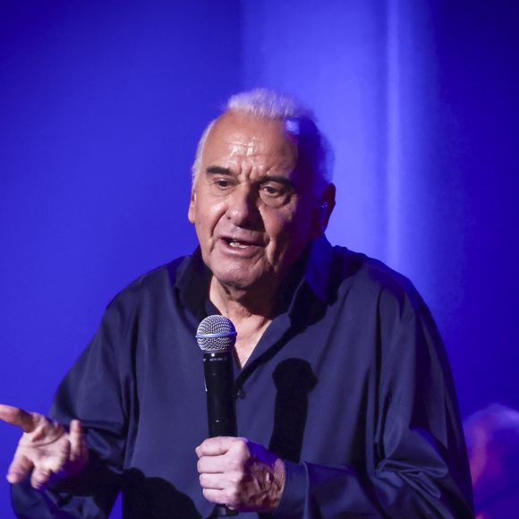Exclusif - Michel Fugain - Michel Fugain et sa femme Sanda en concert à Bobino, Paris le 27 janvier 2025. © Jack Tribeca / Bestimage