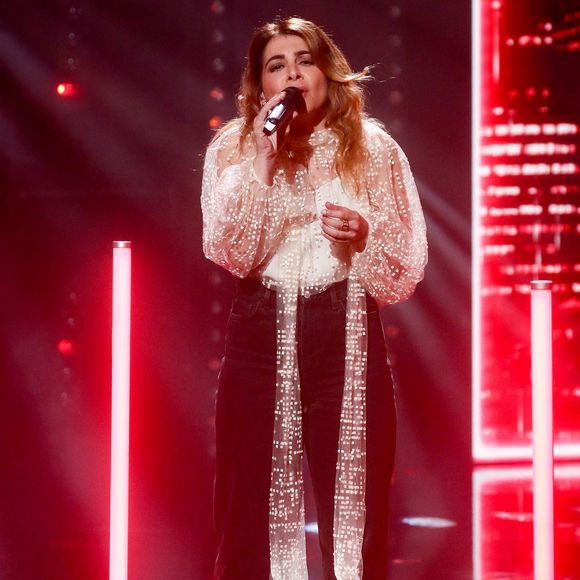 Exclusif - Julie Zenatti - Enregistrement de l'émission "La grande soirée des comédies musicales", présentée par E.Gossuin et H.Segara et diffusée le 26 mars sur W9
© Christophe Clovis / Bestimage