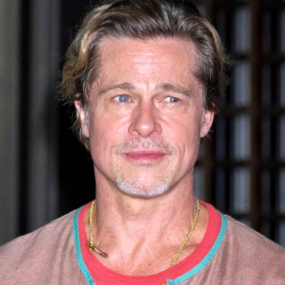 Brad Pitt fait la promotion du film "Bullet Train" au temple Koyasan Tokyo Betsu-In Temple à Tokyo, Japon, le 22 août 2022. © Future-Image/Zuma Press/Bestimage