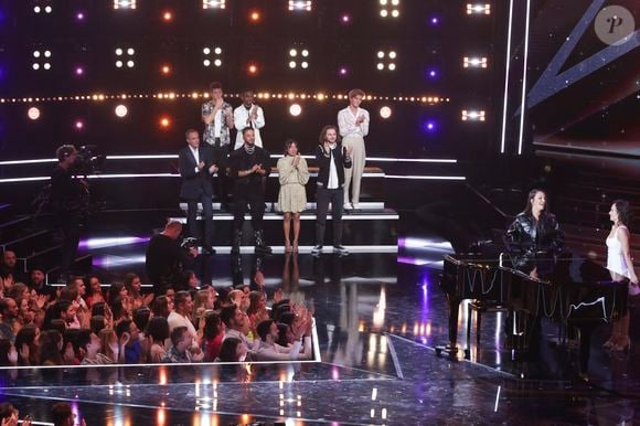 Nikos Aliagas, Slimane - Enregistrement de l'émission "Star Academy", diffusée en direct le 5 novembre sur TF1
© Jack Tribeca / Bestimage