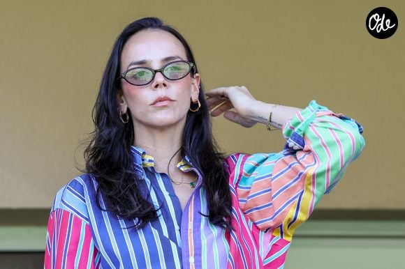 Pauline Ducruet lors du match de football caritatif au stade Louis II de Monaco opposant les Barbagiuans aux pilotes de l'équipe Nazionale Piloti dans le cadre de la "Racing Stars Football Cup" le 3 juin 2026. 

Photo : Claudia Albuquerque / Bestimage