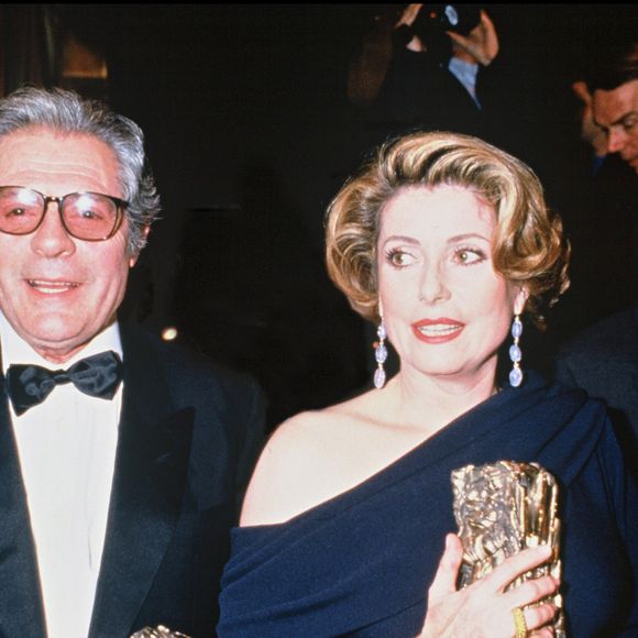 Archives - Marcello Mastroianni et Catherine Deneuve en 1993.