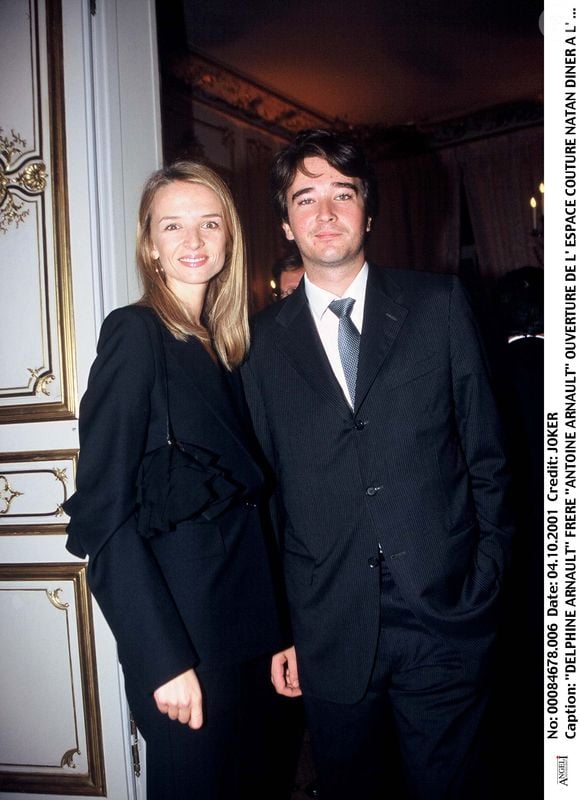 Delphine Arnault et son frère Antoine Arnault à l'ambassade de Belgique à ParisJOKER / BESTIMAGE