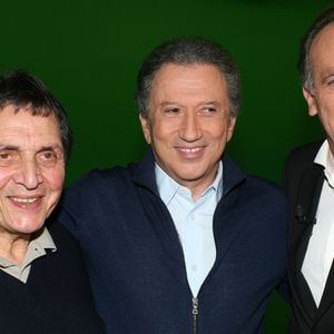 Producteur de l’émission Les grands du rire, Humbert Ibach a été important pour de nombreuses stars

Rétro - Décès Humbert Ibach (Mémé Ibach),  auteur-compositeur, grand producteur de télé et de disques, qui a mis Sheila et Karen Cheryl en pleine lumière - Meme Ibach (Humbert Ibach), Michel Drucker et Yves Lecoq - Tournage de l'emission "Les Grands du Rire" a Paris. Le 9 janvier 2014. JLPPA / Bestimage