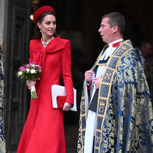 Catherine (Kate) Middleton, princesse de Galles - La famille royale britannique célèbre le 76ème Commonwealth Day à l'abbaye de Westminster à Londres, le 10 mars 2025.