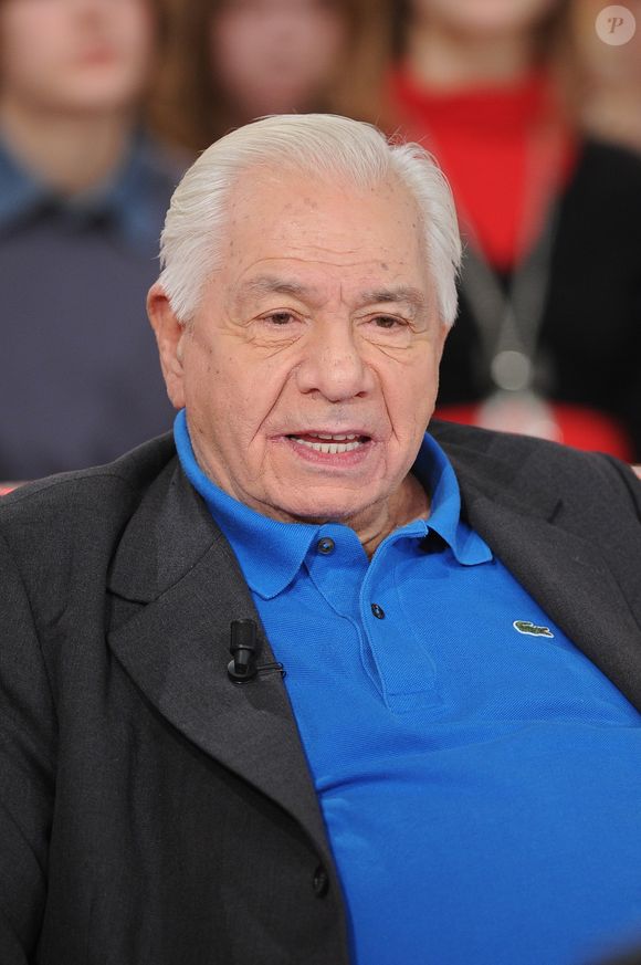 Michel Galabru - Enregistrement de l'émission " Vivement Dimanche" a Paris © Guillaume Gaffiot /Bestimage