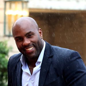 Teddy Riner - Arrivées des personnalités au dîner d’État en l’honneur du président brésilien et de sa femme au palais présidentiel de l’Élysée à Paris le 5 juin 2025. © Jacovides / Moreau / Bestimage