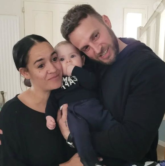 Myriam et Thomas avec leur fils Leyan immortalisés sur Instagram (Capture d'écran).