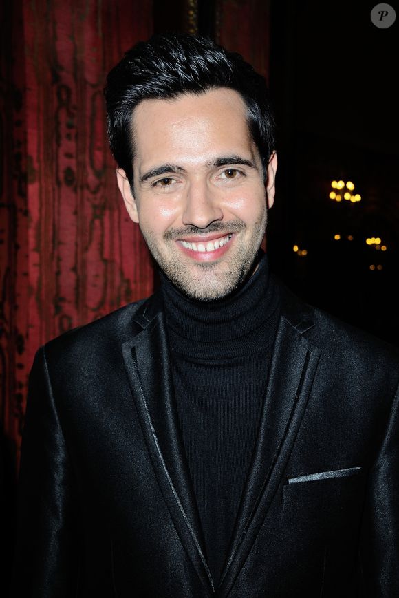 Yoann Freget assiste au cocktail précédant la Soirée-Spectacle donnée en l'honneur des 15 ans de l'association Innocence en Danger au Théâtre des Varietes a Paris, France le 11 Avril 2016. Photo par Aurore Marechal/ABACAPRESS.COM