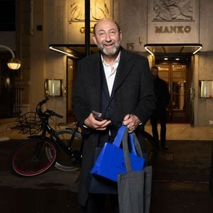Exclusif - Kad Merad - Les célébrités arrivent au dîner du Cinéma du Madame Figaro au restaurant "Gigi" à Paris le 31 mars 2026. © Julien Sarkissian/Bestimage