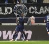 L'un des footballeurs évoluant à Paris s'est installé en banlieue.

Joie - But de Jean-Philippe Krasso (Paris FC) - Moses Simon (Paris FC) - Match de Ligue 1 McDonald's "Paris FC Vs FC Lorient" au stade Jean-Bouin à Paris.